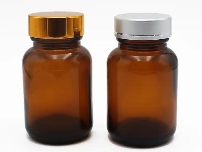 保健品玻璃瓶-高硼硅保健品瓶-棕色保健品瓶