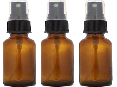 棕色噴霧玻璃瓶